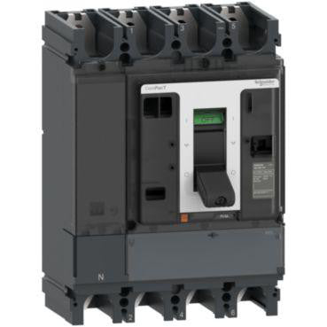 Lastadskiller ComPacT NSX400NA DC PV, 400 A mærkestrøm, 4 poler