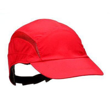 3M First Base 3 Bump Cap 2030597 Classic 70mm skygge rød