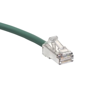 PATCHKABEL KAT6A S/FTP 3M LSZH GRØN 24 PAKKE