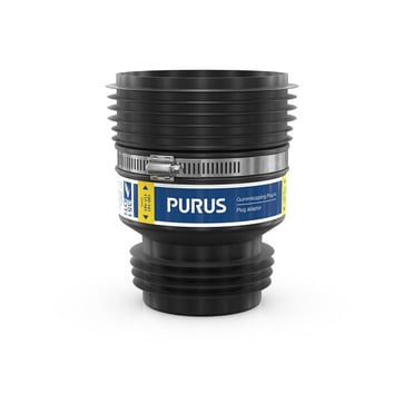 Purus gummikobling Plug-in 120-141/117-125
