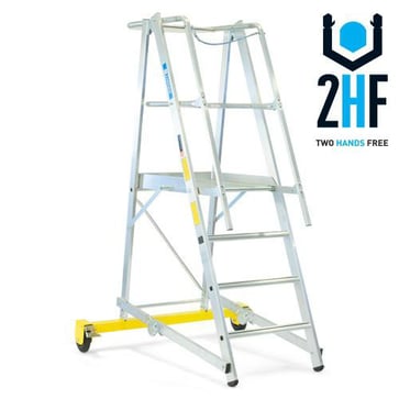 Stigeplatform foldbar 4 trin 1,00 m
