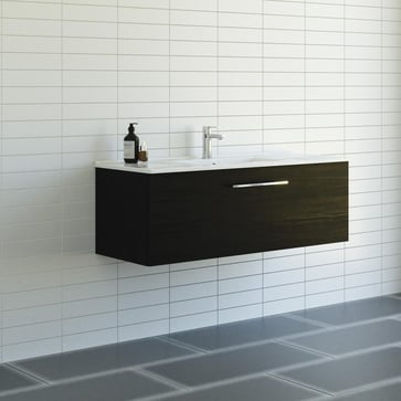 Dansani Mido møbelpakke 121 cm 1 sk, vask, sort