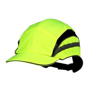 3M First Base 3 Bump Cap 2021867 Classic 70mm skygge Hi-Vis gul