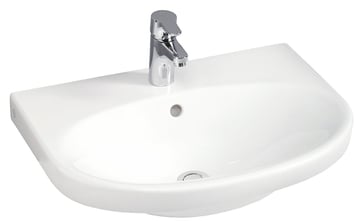 Gustavsberg 5556 Nautic håndvask 560 x 430 mm, t/bolt/bæring, hvid
