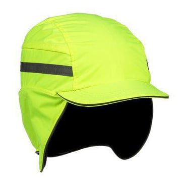 3M First Base 3 Bump Cap 2021209 Vinter 55mm skygge Hi-Vis gul
