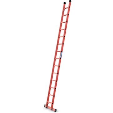 Enkelt-stige glasfiber 14 trin 4,20m