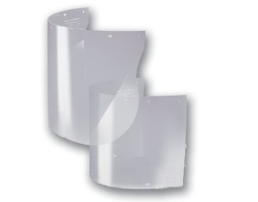 Klassisk visir S910, klar, polycarbonat