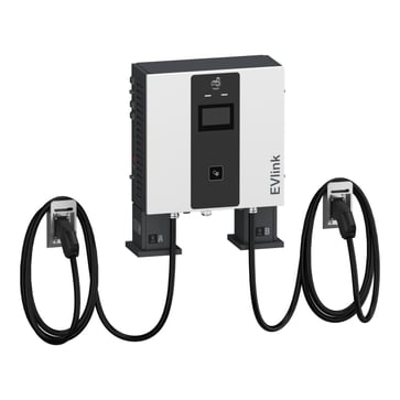 Hurtiglader, EVlink Pro DC, 60kW, CCS2 + CCS2 ladestik, 7m kabel uden kabelstyringssystem