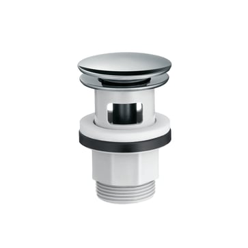 hansgrohe Push-open bundventil 1 1/4"" KS