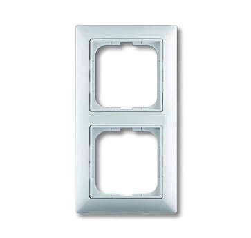 ABB-basic55 Ramme blank hvid 2 moduler