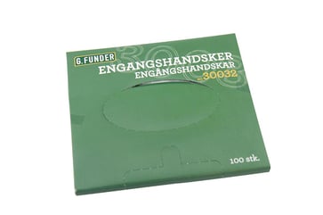 Engangs handsker pakke med 100 stk