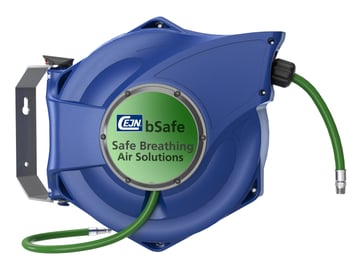 bSafe Slangeopruller til åndedrætsluft 10x16mm PVC 13m R 3/8"" udvendig