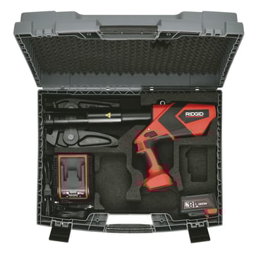 RP 352-XL-32kN pressmaskine inkl. akuator, transportkasse, 18V 5,0Ah batteri og 230V lader