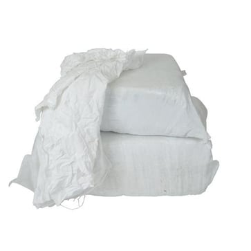 BlueStar Hvid Bomuldslinned ((Standardkvalitet)), 10 kg