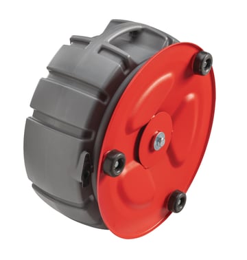 Ridgid spiralholder komplet bærerstand inklusiv plasttromle