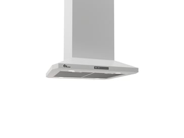 Decor 787, Frithængende, 60 cm hvid uden motor