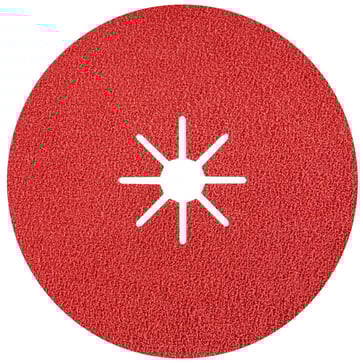 Fiberrondel Ø180X22 4570 K36+ Stål/INOX