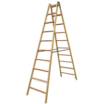 Wienerstige træ 2 x 14 trin 4,08 m