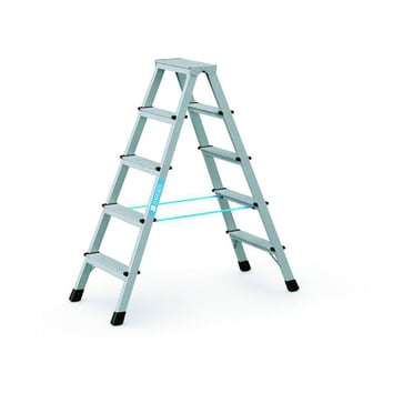 Wienerstige aluminium 2x 5 trin 1,36 m