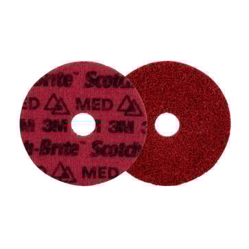 3M Scotch-Brite Precision overfladebehandlingsrondell PN-DH Medium 115mm x 22.23Mm