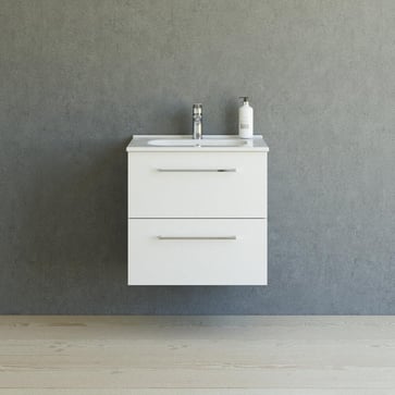Dansani Mido+ møbelpakke 61 cm 2 sk., vask Kantate, hvid mat