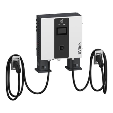Hurtiglader, EVlink Pro DC, 60kW, CCS2 + CCS2 ladestik, 5m kabel uden kabelstyringssystem