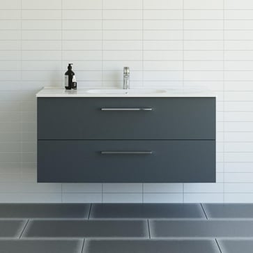 Dansani Mido+ møbelpakke 121 cm 2 sk., vask Kantate, grå