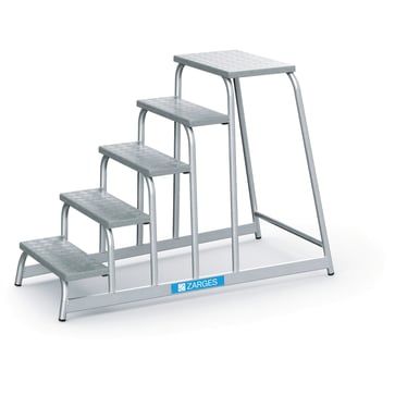Arbejdsbuk aluminium platform 350x577 mm 1,00 m, 5 trin