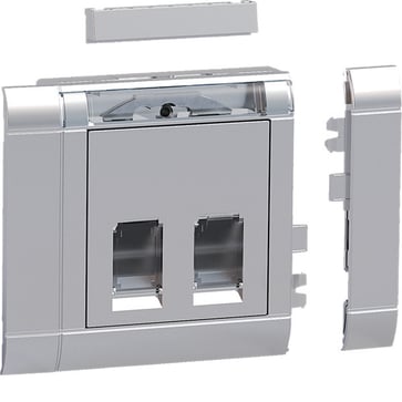 Komplet dobbelt dataudtag Actassi S-One DPM LAN