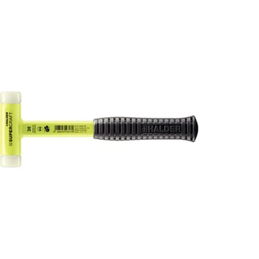 Halder Supercraft Dødslagshammer rekylfri brudsikkert stålskaft gul fluor anti-slip Ø30mm