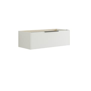 Dansani Mido vaskeskab 100x32 cm m/1 skuffe, glat hvid mat