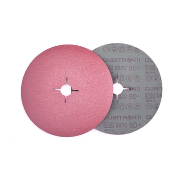 3MTM CubitronTM II Fiberrondel 982C, 60+, 125 mm x 22 mm, 100 stk/krt, PN27624