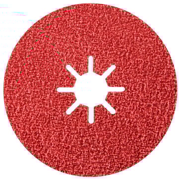 Fiberrondel Ø125X22 4570 K80+ Stål/INOX