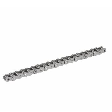 06B-1 Donghua rullekæde med lige sideplader 3/8"" Simplex. Spole a 50 meter
