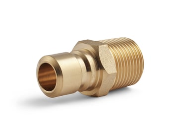 Dyros nippel med udvendigt gevind R38""
