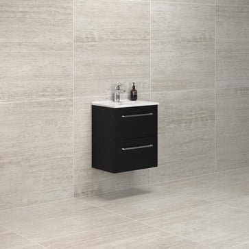 Dansani Mido møbelpakke 51 cm 2 sk, vask sort