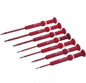 Screwdriver sæt 1000V elektronik 7STK - laus