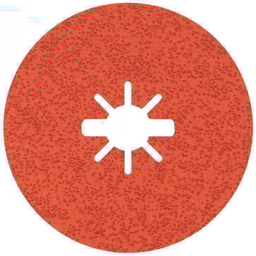Fiberrondel 125X22 4582 60+ Stål/INOX
