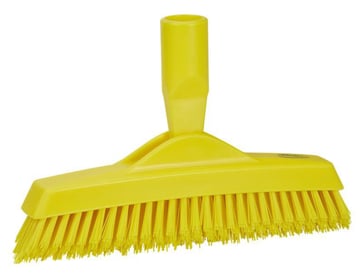 Vikan Fugeskrubbe 225mm Meget stiv gul