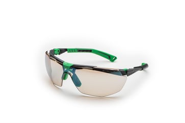 Univet Sikkerhedsbrille 5X1 let tonet in/out