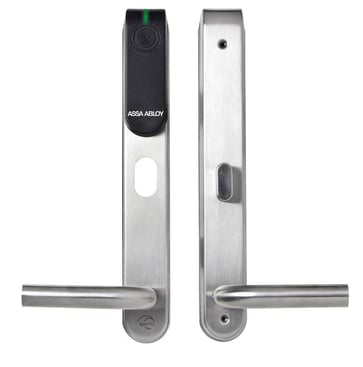 Aperio E100S SCAN BLE Langskilt cylinder/vrider 38-47 V3 Rustfrit stål