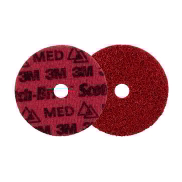 3M Scotch-Brite Precision overfladebehandlingsrondell PN-DH Medium 100mm x 16mm