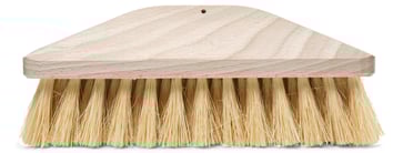 Tjærekost med fiber børster, uden gevind, i FSC® certificeret træ
