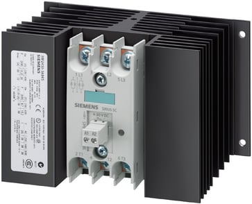 Solid-state kontaktor 3P 50A 4-30VDC 3RF2450-3AB45
