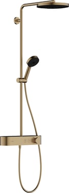 hansgrohe Pulsify S Showerpipe 260 1jet EcoSmart m/ShowerTablet Select 400, børstet bronze PVD