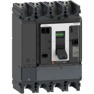 Lastadskiller ComPacT NSX400NA DC PV, 400 A mærkestrøm, 4 poler