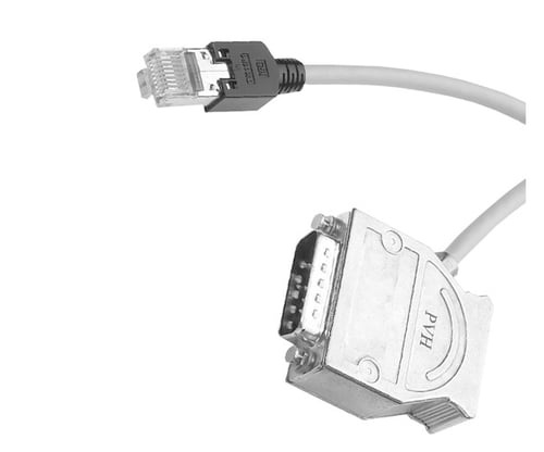Ethernet TP cord 9-45/RJ45 6M