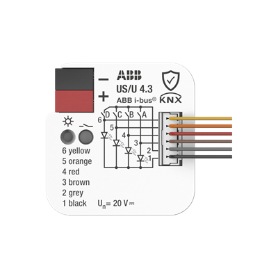 ABB KNX US/U4.3 binær Input brik