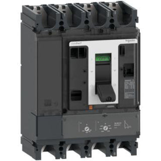 Maksimalafbryder ComPacT NSX500S DC, 100 kA ved 750 VDC, TM-DC strømrelæ, 500 A mærkestrøm, 4 poler