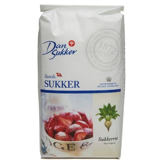 Sukker salt flødepulver og topping